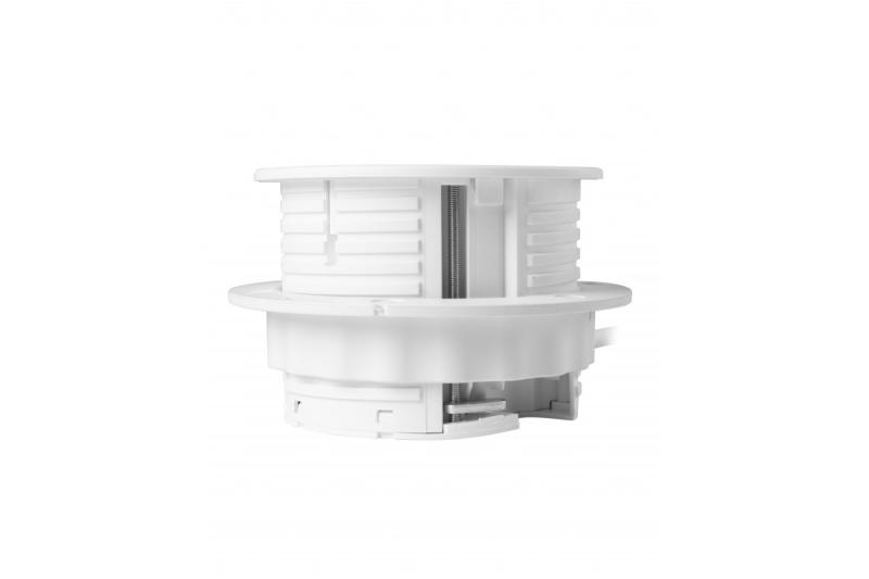 Zásuvka do nábytku RONDO, 1xSHUKO, 1xUSB-A, 2xUSB-C, HDMI, RJ45 kábel 1.5 m, biela