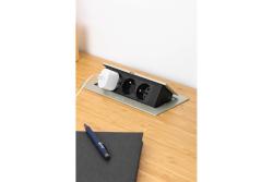 SOFT výsuvná elektrická zásuvka, napájací kábel 1,5 m