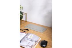 MULTISOFT nábytková zásuvka 2x zásuvka s uzemnením, USB A+C, RJ45, HDMI, napájací kábel s vidlicou, hliník