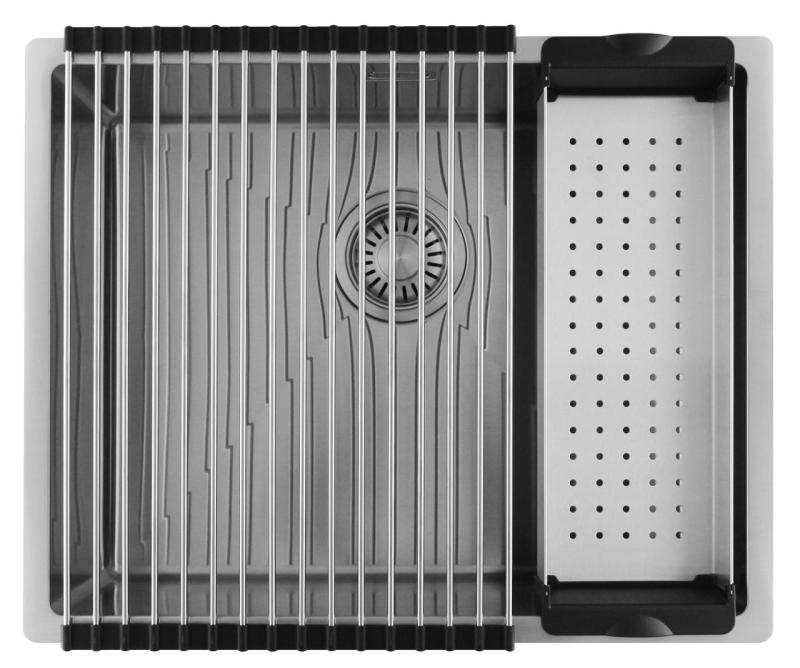 Pure.Sink Luxion Nerezový drez 50 x 40 cm podstavný, zapustený a nadstavbový  PLX5040-02