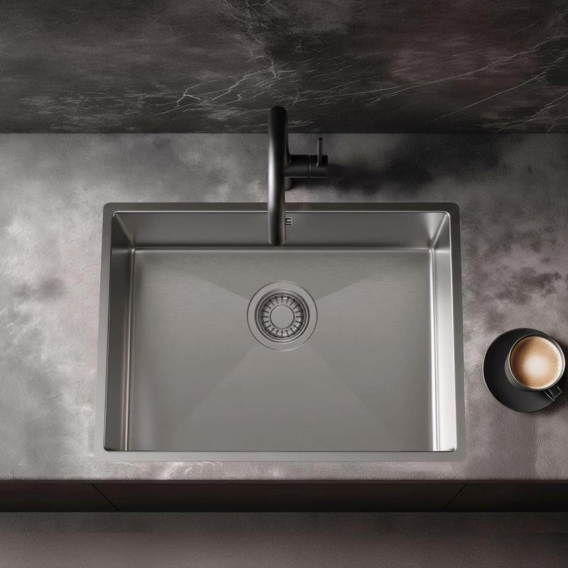 Pure.Sink Luxion Nerezový drez 50 x 40 cm podstavný, zapustený a nadstavbový  PLX5040-02
