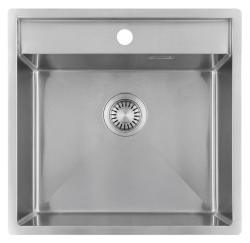 Pure.Sink Luxion Nerezový drez 51x50 cm Tapwing s otvorom pre batériu PLX5150T-02