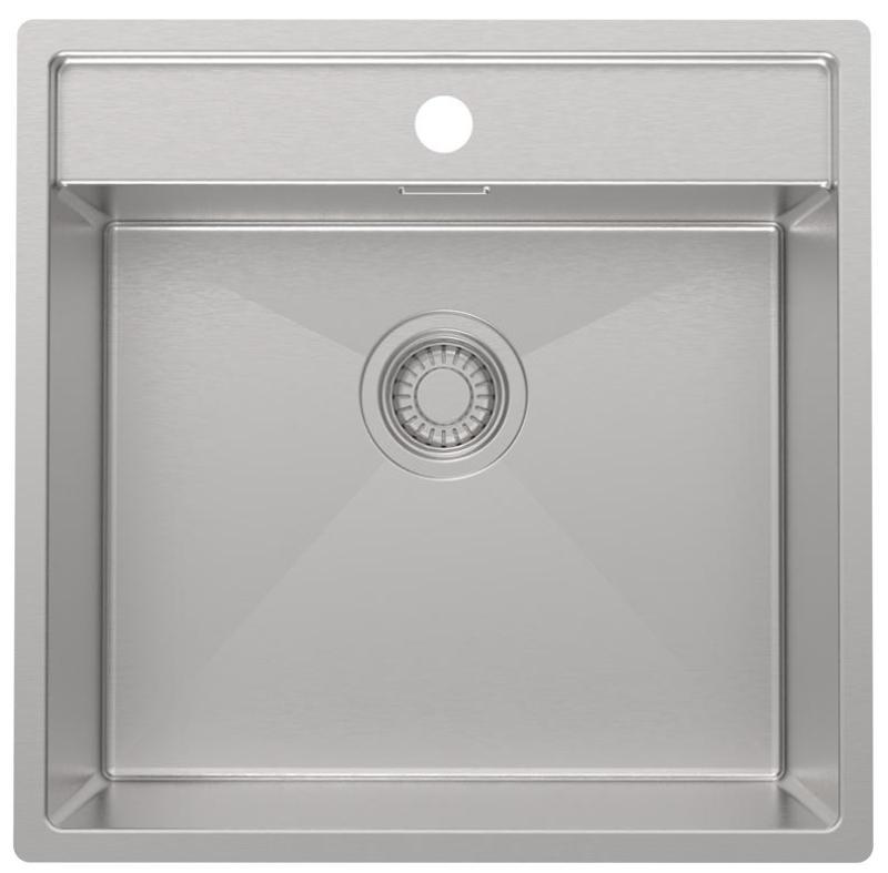 Pure.Sink Luxion Nerezový drez 51x50 cm Tapwing s otvorom pre batériu PLX5150T-02