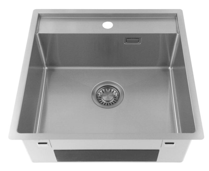 Pure.Sink Luxion Nerezový drez 51x50 cm Tapwing s otvorom pre batériu PLX5150T-02