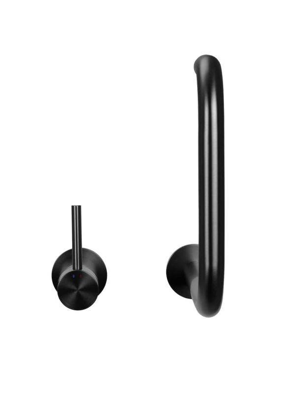 Pure.Sink Luxion 2-otvorový kuchynský batériový kohútik z gun metal s U výtokom PLX2HU-61