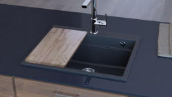 Granitová rezacia doska z bukového dreva na umývadlo 402mm x214mm 1208971830