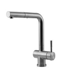 Pure.Sink Elite Steel Kuchynská batéria Pulse-S z nehrdzavejúcej ocele s výsuvným výtokom PS8500-02