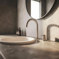 MURO TUA 2-otvorová umývadlová batéria chróm s okrúhlym výtokom 1208972104