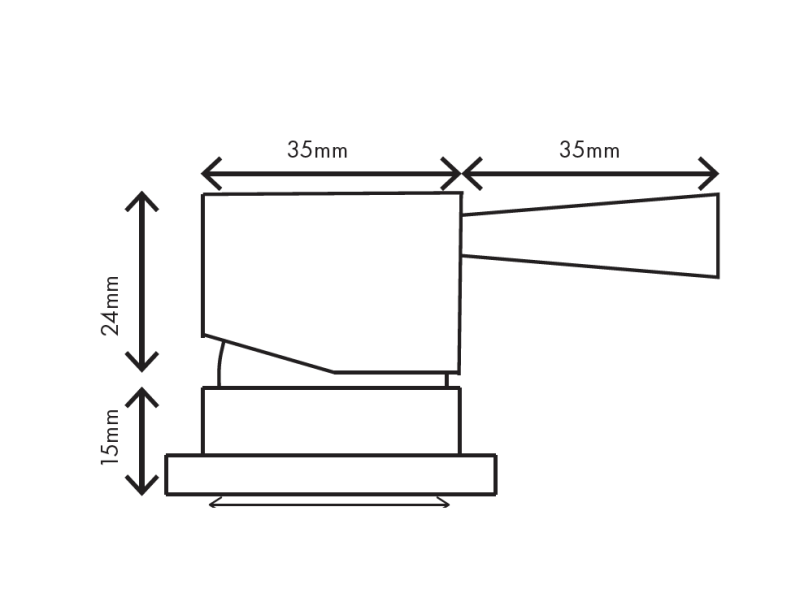 MURO TUA 2-otvorová umývadlová batéria chróm s pravouhlým výtokom 1208972108