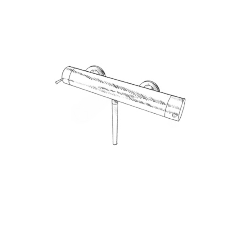 MURO TUA sprchová batéria so sprchovou súpravou chróm M1.B1.CR