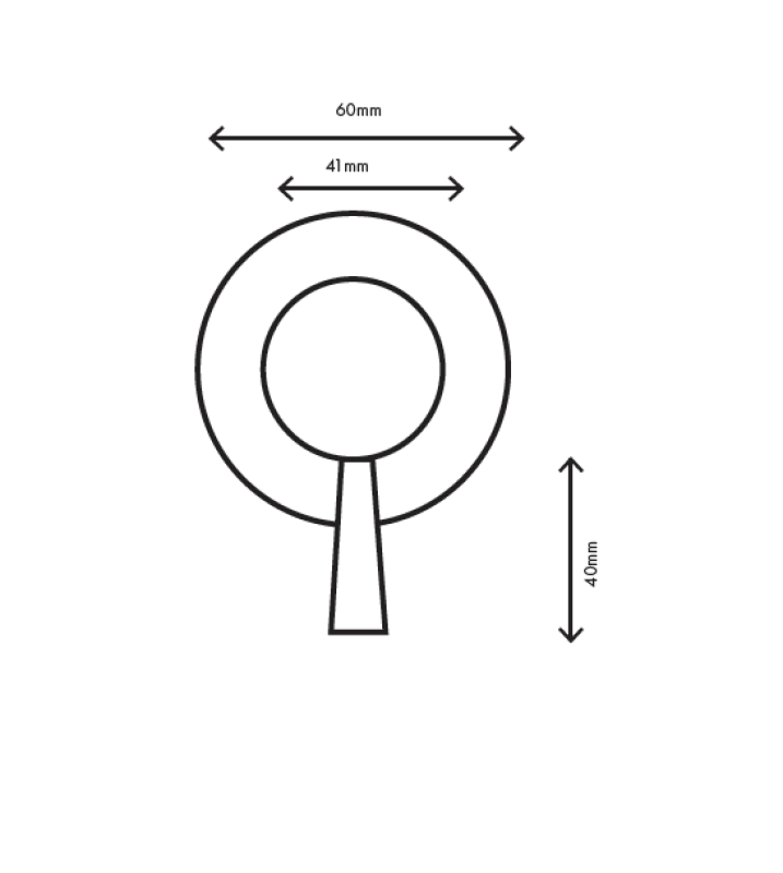 MURO TUA Nástenná batéria chróm M1.B31.R.CR