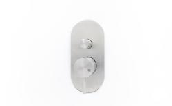 MURO TUA Nástenná batéria s prepínacím gombíkom, chróm M1.B32.S.CR