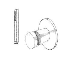 MURO TUA Sada ručných sprchových hlavíc Slim kompletná s nástenným pripojením, chróm M1.BA1.S.CR