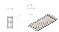 Massimo Príslušenstvo Vložka Čierna Matná 183x430x19mm