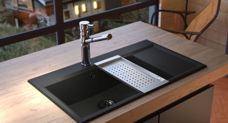 Massimo Príslušenstvo Vložka Čierna Matná 183x430x19mm