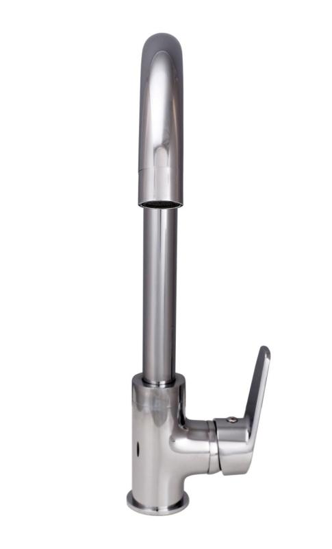 Aquanello Casa Chromová jednopáková kuchynská batéria CR-1201-CS