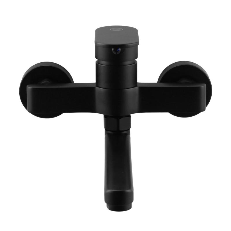 Aquanello Casa Jednopáková kuchynská batéria čierna s výtokom 15 cm BL-1415-CS