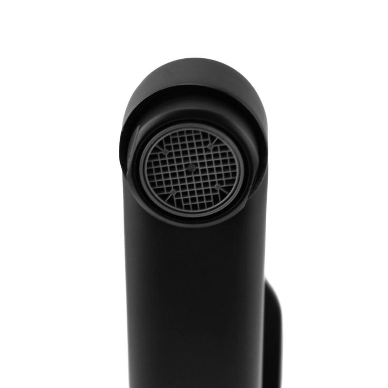 Aquanello Casa Jednopáková kuchynská batéria čierna s výtokom 15 cm BL-1415-CS