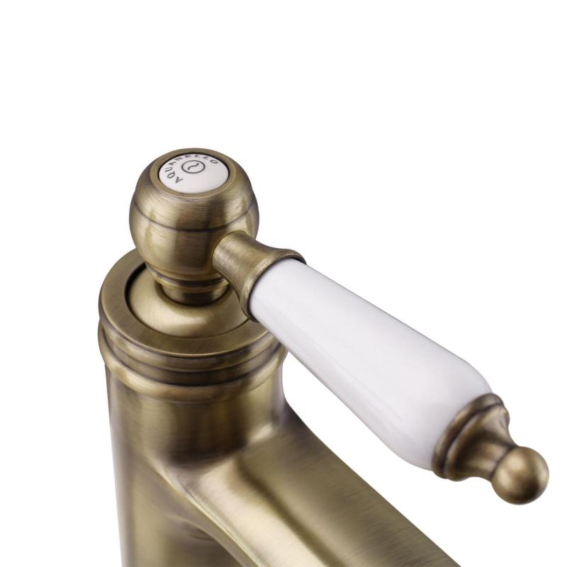 Aquanello Heritage Manor Klasická nostalgická batéria k umývadlu Bronz BN-1001-HM