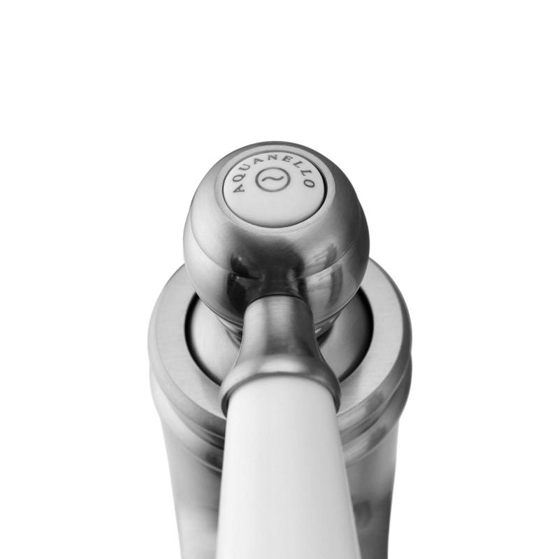 Aquanello Heritage Manor Klasický nostalgický umývadlový batériový kohútik z nehrdzavejúcej ocele NB-1001-HM