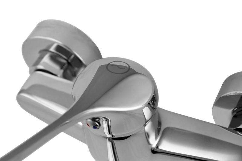 Aquanello Medic Kuchynský nástenný kohútik s dlhou rukoväťou, chróm CR-1005-MD