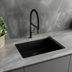 Ausmann Alira Gun metal Kuchynský kohútik s flexibilným výtokom 1208972567