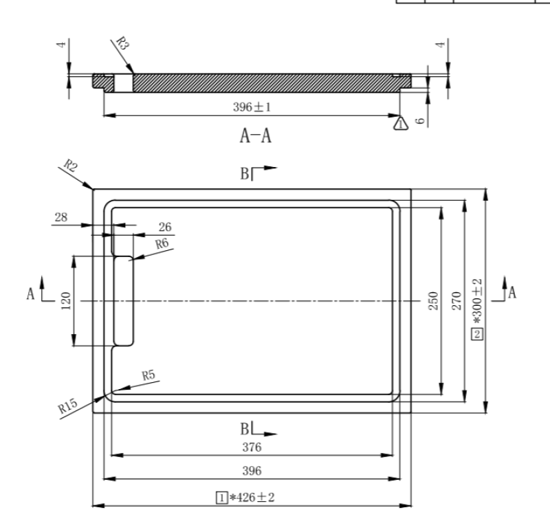 Pure.Sink Exclusivo Drevená doska na krájanie Bamboo 42 x 30 cm do drezu PEXCB40-24