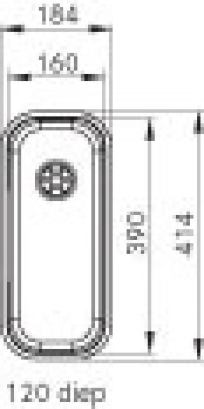 Franke drez Largo LAX 110.16D podstavba 1120157550